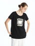 LC Waikiki Crew Neck Printed Women's T-shirt